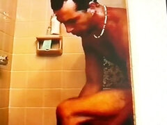 Vintage 2001 Famous Male Nude Celebrities XXX Celebrity Solo Sex Tape - Caught Supermodel Cory Shaving in Shower