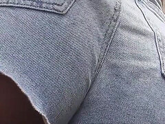 Shaking My Ass Peeing in Hot Pants