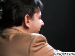 Blondin, Klackar, Nylon, Orgie, Rumänsk, Stockings, Strippa, Tuttar