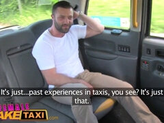 Max deeds takes a wild ride in a fake taxi & gets a sticky facial finish