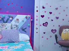 Columbian black nylon tease: Amateur, Brunette  Solo Porn