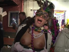 Amatéři, Velké kozy, Brunetka, Skupina, Venku, Softcore