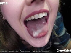 Electra Rayne Swallowing Cum At The Gloryhole Pmv By Dimecum Com - Teen