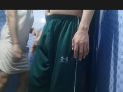 18, Par, Sperma shot, Hemmagjord