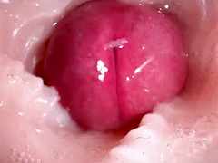 Pussy Cam with Creampie and Creampie