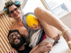 Mature Ass Fucked by Vegetable Supplier