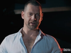 Hot Nights, Cold Beer Scene - Buxom blonde MILF as cowgirl Jay Snake