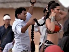 sunny leone shooting