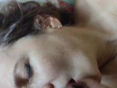 Mif Loves Sucking Colleague's Dick at Work - Amateur MILF Blowjob & Cum in Mouth