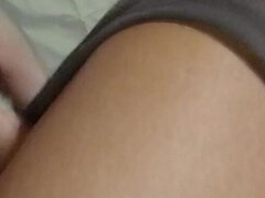 My Submissive Puts My Nylon Stockings Back on Me