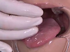 asian hottie is fucked silly by her dentist