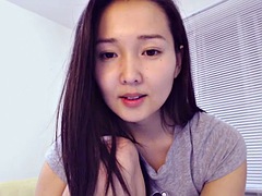 Asiatique, Japonaise, Masturbation, Solo, Adolescente, Webcam