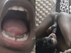 Hot Teen 18 Cummings His Semen Into His Own Mouth