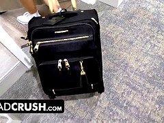 Stepdad's big cock is the ultimate turn-on for his hung stepdaughter, Tommy King, who loves getting her oiled up and fingered