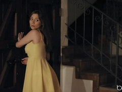 Freeloader stepdaughter pays rent with booty