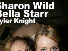 Bella Starr & Sharon Wild & Tyler Knight BGG Fuck Anal Snowball