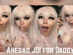 Ahegao JOI for Daddy