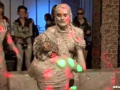 reality lesbian mud wrestling show