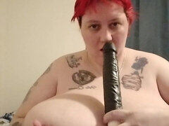 Amatéři, Bbw, Dildo, Masturbace, Zrzavé