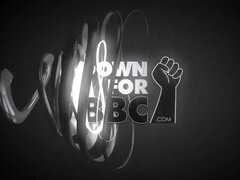 DOWN FOR BBC Heidi Hollywood VS Big Black Cock Blowjob Face Fuck - Interracial