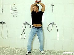 Τουαλέτα, Χοντρή γυναίκα, Μεγάλα βυζιά, Πίπα, Χοντρός, Γυναικεία επιβολή, Θηλυκό θηλυκό αρσενικό, Τρίο