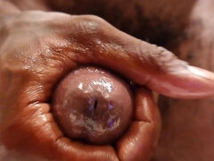 아마추어, 흑인, 머리카락이 많은, 수음, 혼자, 문신