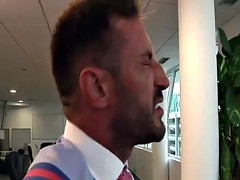 Monumentális dákó, Elkapott, Meleg, Latin lány, Izmos, Iroda