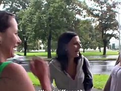 Best friends try sex with strange couple for money