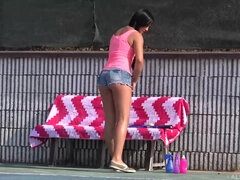 Anna Rose, Whitney Conroy Tennis Coach Lesbian Games