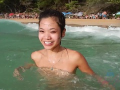 Sucer une bite, Faciale, Doigter, Branlette thaïlandaise, Huilée, De plein air, Pov, Mouillée