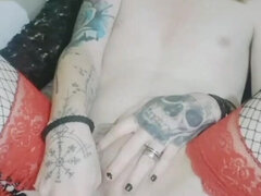 Sissy Aniya - Naughty Trans Sticking Dildo up Her Ass