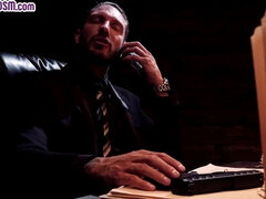 BDSM butt fucking mature submissive and IR humped by Black guy