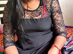 Stepsister seduces her stepbrother and gives him his first sexual experience, clear Hindi audio with Hindi dirty talk - Roleplay