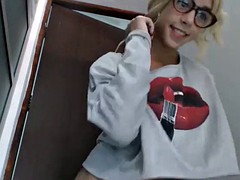 Enthousiasteling, Blond, Prostituee, Shemale, Alleen, Webcamera