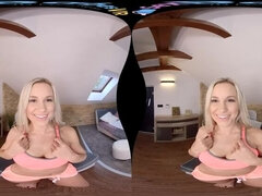 Tridimensionnel, Gros seins, Blonde, Plantureuse, Hd, Pov, Réalité, Jouets