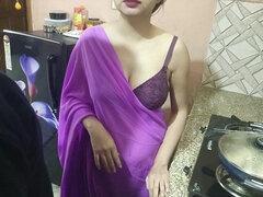Desi Indian Step Mom Surprise Her Step Son Vivek on His Birthday Dirty Talk in Hindi Voice