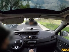 素人, フェラチオ, 中出し, アウトドア, ポリス