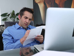 Ασιάτης, Γυμνό αρσενικό, Συμπαθητική, Στο πρόσωπο, Τεράστιος, Κουζίνα, Ώριμη γυναίκα, Βυζιά