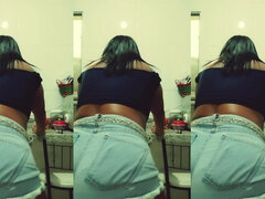 Miss bumbum has the video chosen as the best of the month of febreiro - Suellen Santos