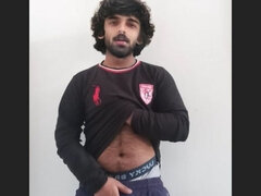 Desi Indian Gym Boy Showing His Big Ass and Cock Midnight Hard Cumming. Enjoy
