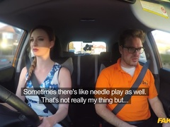 Fake Driving School (FakeHub): Posh Redhead Has a Dirty Secret