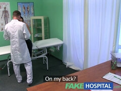 Curvy blonde patient gets dirty with her fakehospital doctor