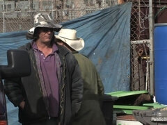 Julie Night - Fisted and Fucked in the Junkyard