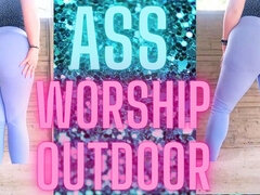 Ass Worship Outdoor