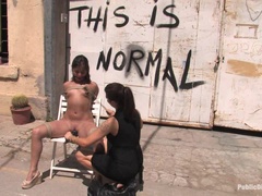 Susana Abril Fully Nude in Central Square