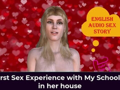 My First Sex Experience with My College mate in Her House - English Audio Sex Story