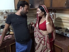 Hindi Desi Bhabi Was Fucked by Devar in Kitchen, Bathroom and Sofa with Full Hindi Audio