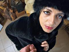 A real slut is happy when her husband leaves home and she can fuck her husband s friend