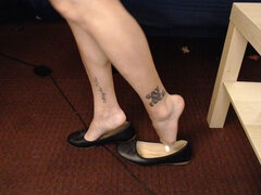 Dirty Ballet Flats Calves Feet Share