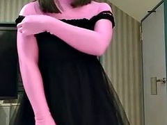 Ázsiai, Monumentális dákó, Transzvesztiták, Fétis, Meleg, Japán, Maszti, Egyedül